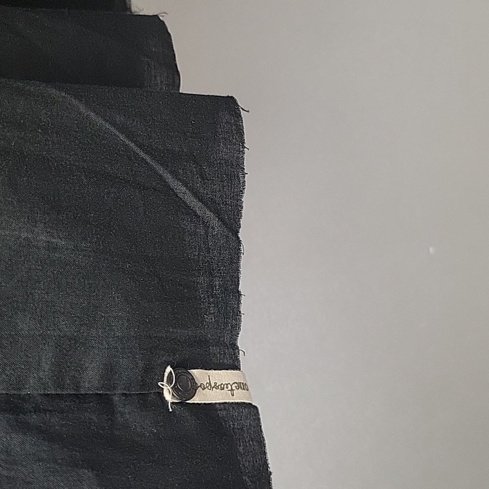 ONE TEASPOON black leather suede cotton baby doll mini dress sz 0, XS - Picture 7 of 10